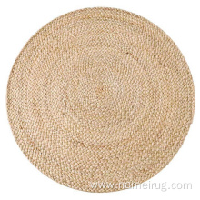 High quality Natural fiber round jute braided rugs